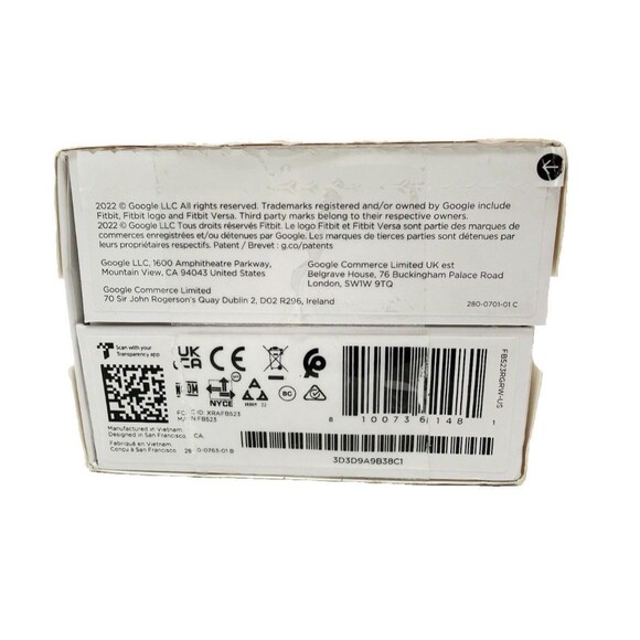 Fitbit Versa 4 Activity Tracker Watch Pink Sand Copper Rose Aluminum GPS HR Slep - Picture 9 of 12